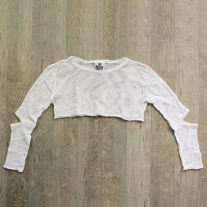 The Ragged Priest Mesh Crop Top